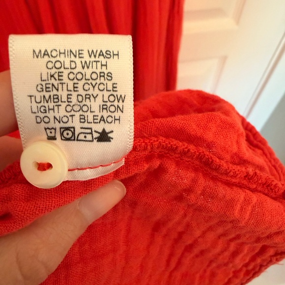 Xirena Lennox Red Midi Dress - Medium - Picture 7 of 7